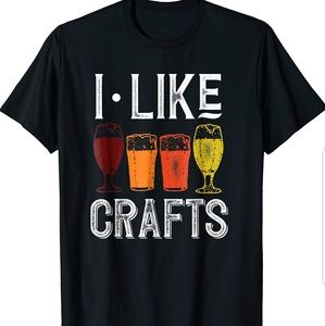 "I Like Crafts" Beer Tee